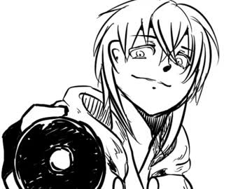 【手描き】お鶴がコーラを振るだけを動かしてしまった【刀剣乱舞】