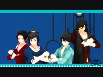 【MMD刀剣乱舞】チェックメイト【沖田組・土方組】