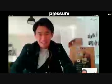 ニコ生　香川真司　スカイプ出演部分