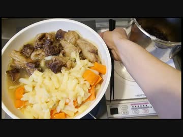 ASMR 実質400円でビーフシチュー