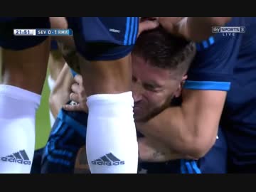 【LaLiga第11節】セビージャvsレアルマドリード