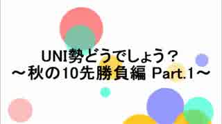 ＵＮＩ勢どうでしょう？　Part1