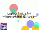 ＵＮＩ勢どうでしょう？　Part3