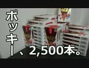 【ポッキーの日】ポッキー2500本でドット絵を作る【11月11日】