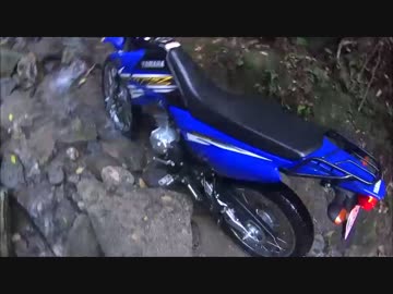 XTZ125で近所の林道行ってきた
