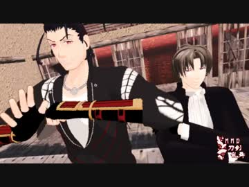 【ＭＭＤ刀剣乱舞】長谷部と日本号で8ＨＩＴ【色替】
