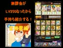 黒猫のウィズ　無課金がレベル250になったから手持ち紹介　雷精霊編