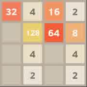 2048 反時計回りに動かしてみただけ