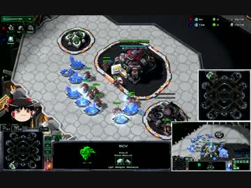 【Starcraft2】 万年GOLDテランのゆっくり対戦動画 Part.1 【ゆっくり実況】