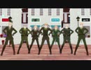 【APヘタリアMMD】(言ω言)７人で「リトライ☆ランデブー」