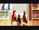 [MMD]フィギュア的なテトルカハクでHurlyBurly