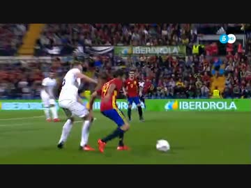 スペイン v イングランド① FULL，サッカー親善試合