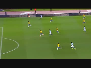 【W杯南米予選ハイライト】ブラジル代表vs アルゼンチン代表