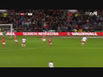 [国際親善試合 2015] ウェールズ代表 vs オランダ代表