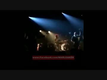 【フランス】バタクラン劇場のテロ発生の瞬間【銃撃】