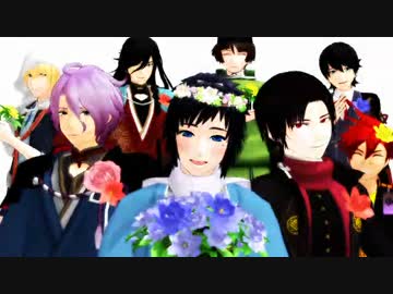 大和守安定に贈る神のまにまに【MMD刀剣乱舞】