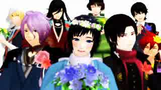大和守安定に贈る神のまにまに【MMD刀剣乱舞】