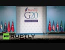[G20]　 厳しい警護を軽々と突破する猫 11.15