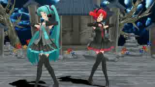 【らぶ式モデル誕生祭2015】ドーナツホール【MMD】【ネギドリル】