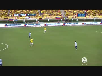【W杯南米予選】コロンビア vs アルゼンチン