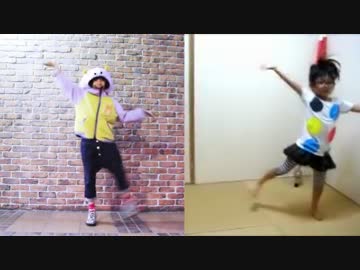 【比較動画】りりりさんのハッピーシンセサイザ踊ってみた