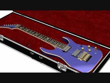 【MMD】楽器向けフライトケース(ハードケース)【アクセサリモデル配布】