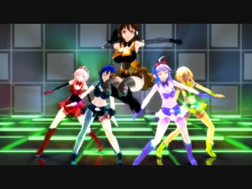 【MMD】Carry_Me_off全部ままま式GUMI【改造モデル配布】