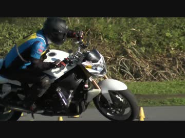 [2015] GSX1300R隼deジムカーナ [D杯 Round 5]