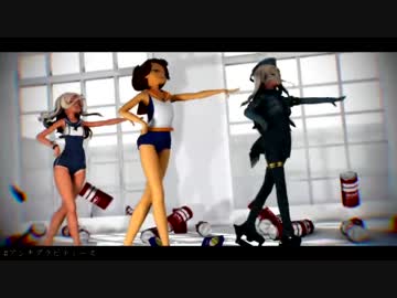 【MMD艦これ】潜水3人衆でアンチグラビティーズ