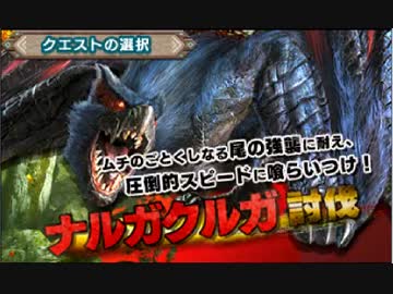 【MHX】ナルガクルガ0分針・罠なし【ブシドー弓】