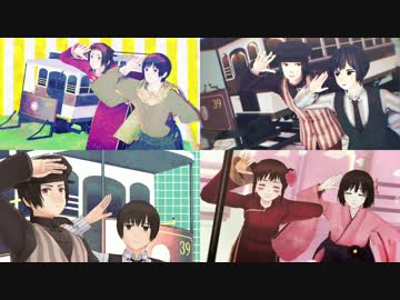 【APヘタリアMMD＋人力】極東４曲メドレー【合作】