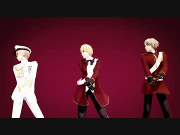 【APヘタリアMMD】英でSTEP