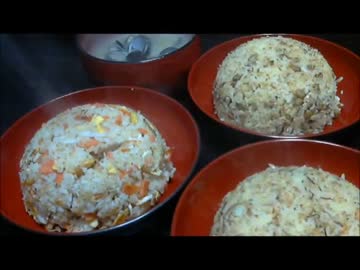【ビバ！デカ盛り番外編】 チャーハン大盛り三種の巻