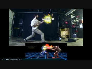 鉄拳：レイ・ウーロンの忠実な動きを披露するおっさん
