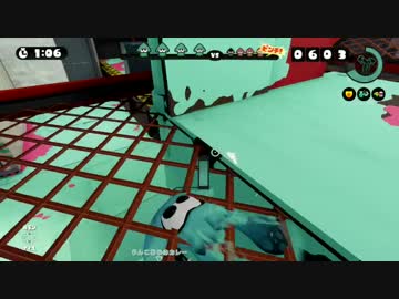 【スプラトゥーン】塗りたい無印96でSagakeenフェス【プレイ動画】