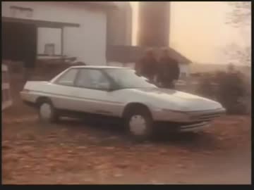 伝説の変態車スバル・アルシオーネのCM