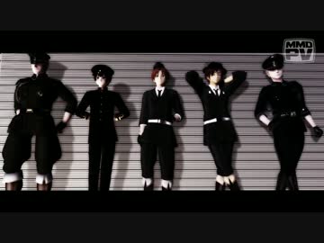 【APヘタリアMMD】Turn Off The Light【枢軸】