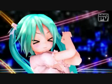 【MMD】アイドルなあぴミクで ウインク・トランジ・スター