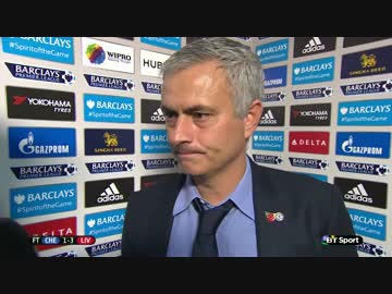 【字幕あり】モウリーニョの緊迫会見