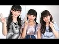 関りおん＆塚田百々花＆古川優奈　新ピチモ3人にインタビュー！　#Rion Seki　#Momoka Tsukada and Yuuna Kogawa