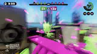 【Splatoon】team Kon ガチ内戦 平凡な息子視点 その２【S+ダイナモ使い】