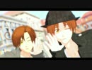 【APヘタリアMMD】伊兄弟でおじゃま虫【猫耳注意】