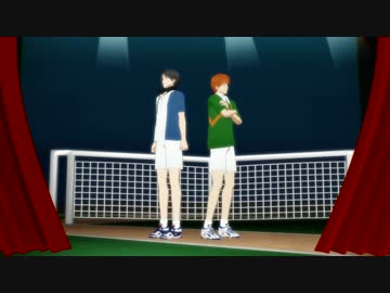 【テニプリMMD】跡部と千石がまったくテニスしないミュージカルに挑戦
