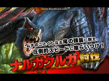 モンハンクロス　体験版ナルガ　エリアル根