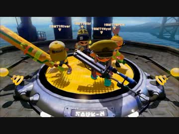 [Splatoon]世界大会InkStorm 2　準決勝 vs BMT　Yugo1視点 2試合目[おもひで]