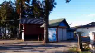 ハシケン 「鬼を祀る神社と紅葉の嵐山渓谷」のち周辺散歩2/13