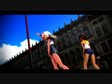 【MMD艦これ】呂500と伊401でジャバヲッキー・ジャバヲッカ