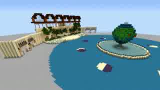 【Minecraft】 東京ディズニーシー再現の道ノリ　"１日目"