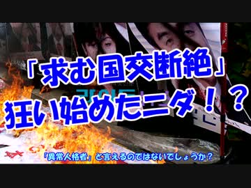 「求む断絶」狂い始めたニダ！？