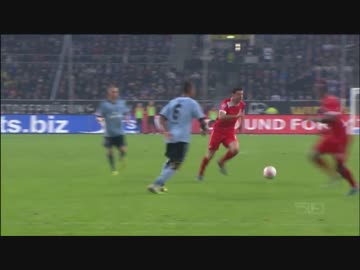 ブンデスリーガでのドリブルゴール・トップ１０